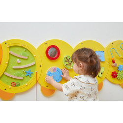 Chenille murale d'activités - 18 mois +