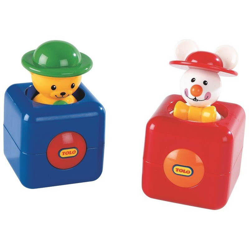 Lot de 2 grands pop-up ours souris