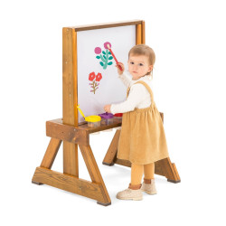 Small Outdoor Easel with Whiteboard