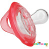 Lot de 2 sucettes naturel flex bout cerise anatomique 6-36