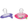 Lot de 2 sucettes naturel flex bout cerise anatomique 6-36