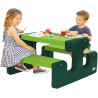 Table de pique-nique intérieur / extérieur junior