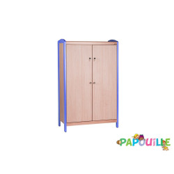 Armoire 2 portes naturel