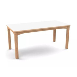 Table en bois 120 x 80 cm t0 naturel