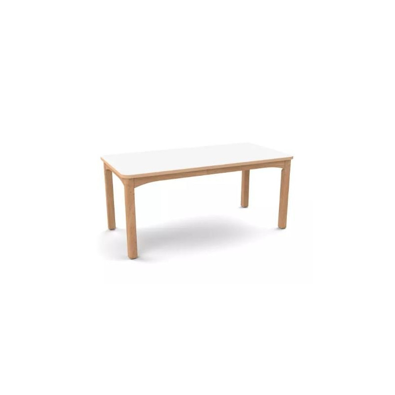 Table en bois 120 x 80 cm t0 naturel