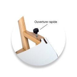 Vis tablette fauteuil Repas 03355