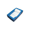 Couchette empilable en mousse pvc 50 x 100 cm bleu