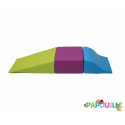 Kit de 3 modules initiation mini poussin 23cm en mousse pvc v2