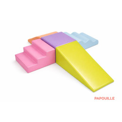Kit de modules d'initiation tipas relié par velcro en mousse