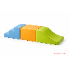 Kit modules roulade apprentissage en mousse pvc 23 cm pastels