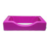 Couchette empilable en mousse pvc 50 x 100 cm bleu