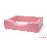 Couchette empilable en mousse pvc 50 x 100 cm bleu