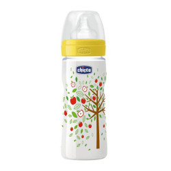 Biberon chicco, flux rapide, 4 mois et plus, 330ml