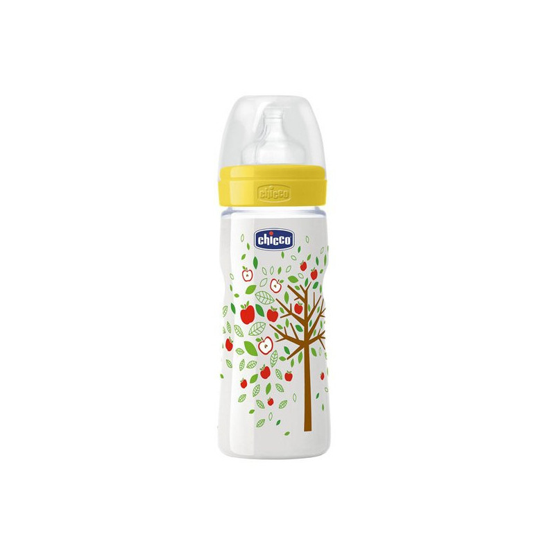 Biberon chicco, flux rapide, 4 mois et plus, 330ml