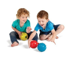 De 3 balles sensorielles de formes différentes