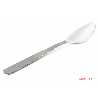 cuillère bébé douce en silicone long manche inox