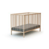 Lit bébé 60x120 simple Naturel  sans traitement ni peinture
