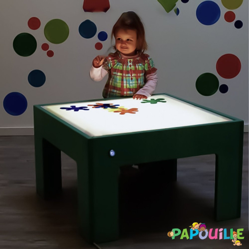 Mini table lumineuse créative