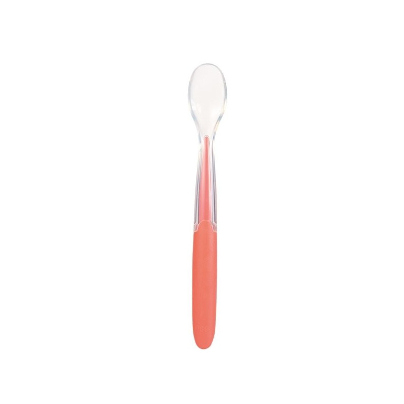 Cuillère bébé douce souple en silicone