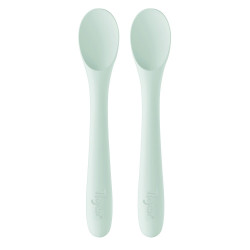 2 cuillères souples 100% silicone