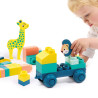 Blocs de constructions avec figurines animaux