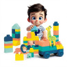 Blocs de constructions avec figurines animaux