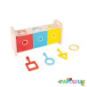 Boite à clefs, apprentissage formes et couleurs