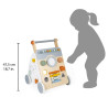 Chariot multi-activités sweet cocoon en bois