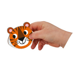 Livre puzzle magnétique les animaux