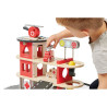 Caserne de pompier enfant - bois