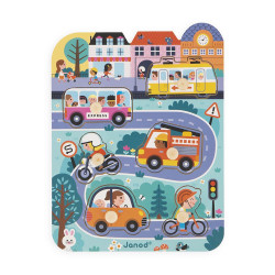 Puzzle city 6 pièces