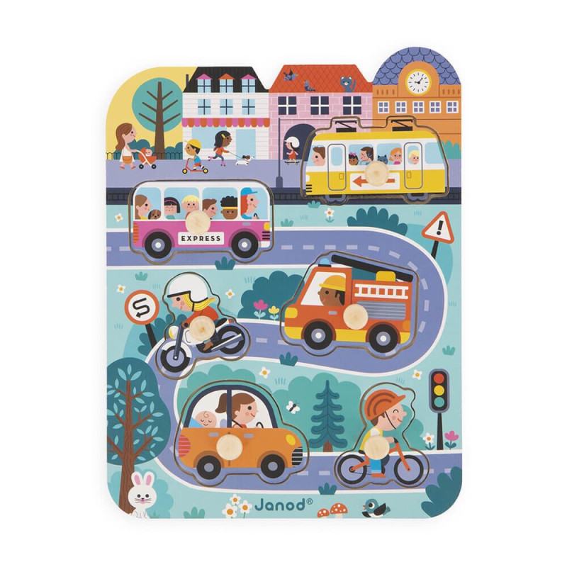 Puzzle city 6 pièces