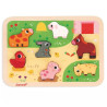 Puzzle 7 pièces - les animaux de la ferme