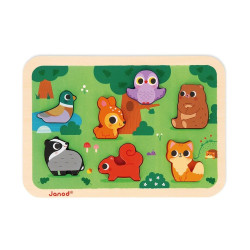 Puzzle Animaux de la Forêt 7 pièces