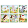 9 Cubes Animaux De La Ferme