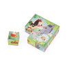 9 Cubes Animaux De La Ferme