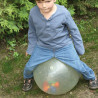 Gros ballon avec balles papouille