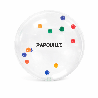 Gros ballon avec balles papouille
