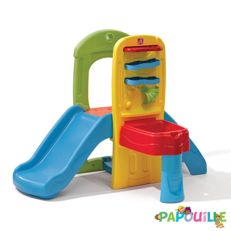 Mini toboggan play ball fun climber step2
