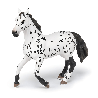 Lot de 4 figurines cheval -enfant-