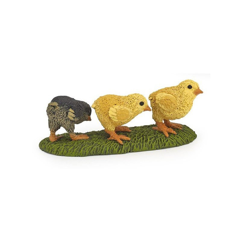 Figurine les poussins de la ferme