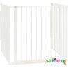 Barrière de sécurité modulable 3 sections 90cm à 223cm flex l