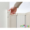 Barrière de sécurité enfant accordéon guard me blanc