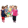 Serpent chenille 16 enfants en balade