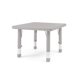 Table carré crèche réglable en hauteur t0 à t3