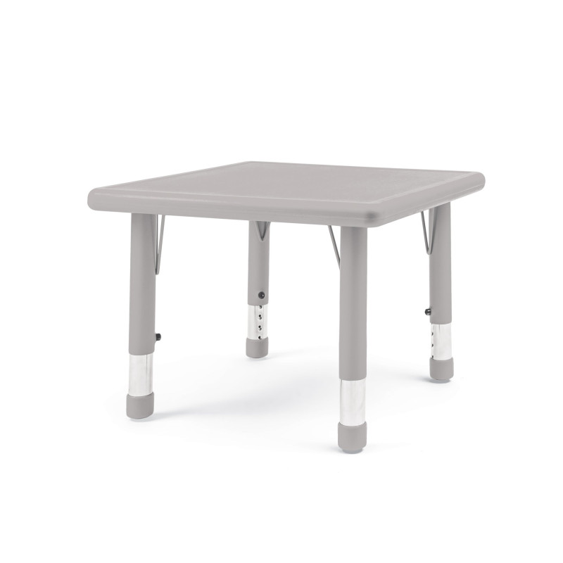 Table carré crèche réglable en hauteur t0 à t3