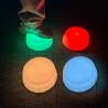 6 dalles sensorielles rondes lumineuses