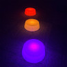 6 dalles sensorielles rondes lumineuses