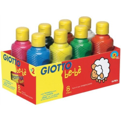 Set de 8 gouaches 250ml