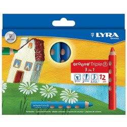 Crayon Groove triple lot de 12